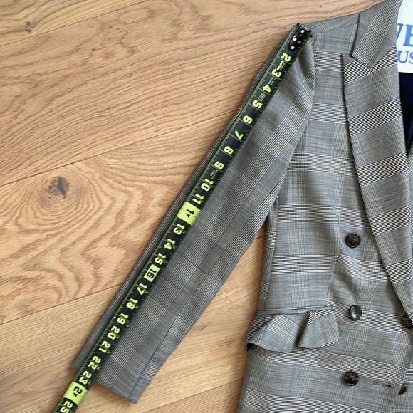 J. Crew Gray Double-Breasted Blazer - Picture 14 of 16